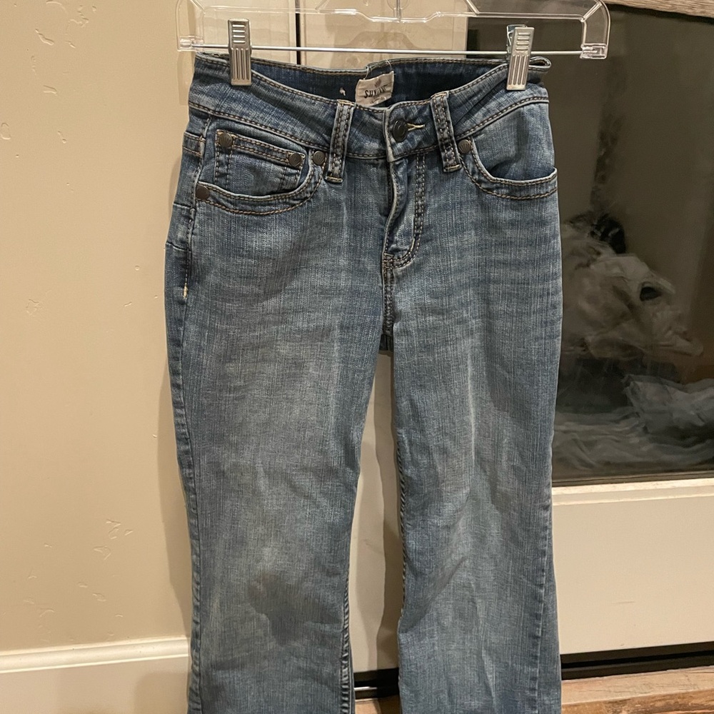 shyanne jeans low rise wide leg size 26 reg